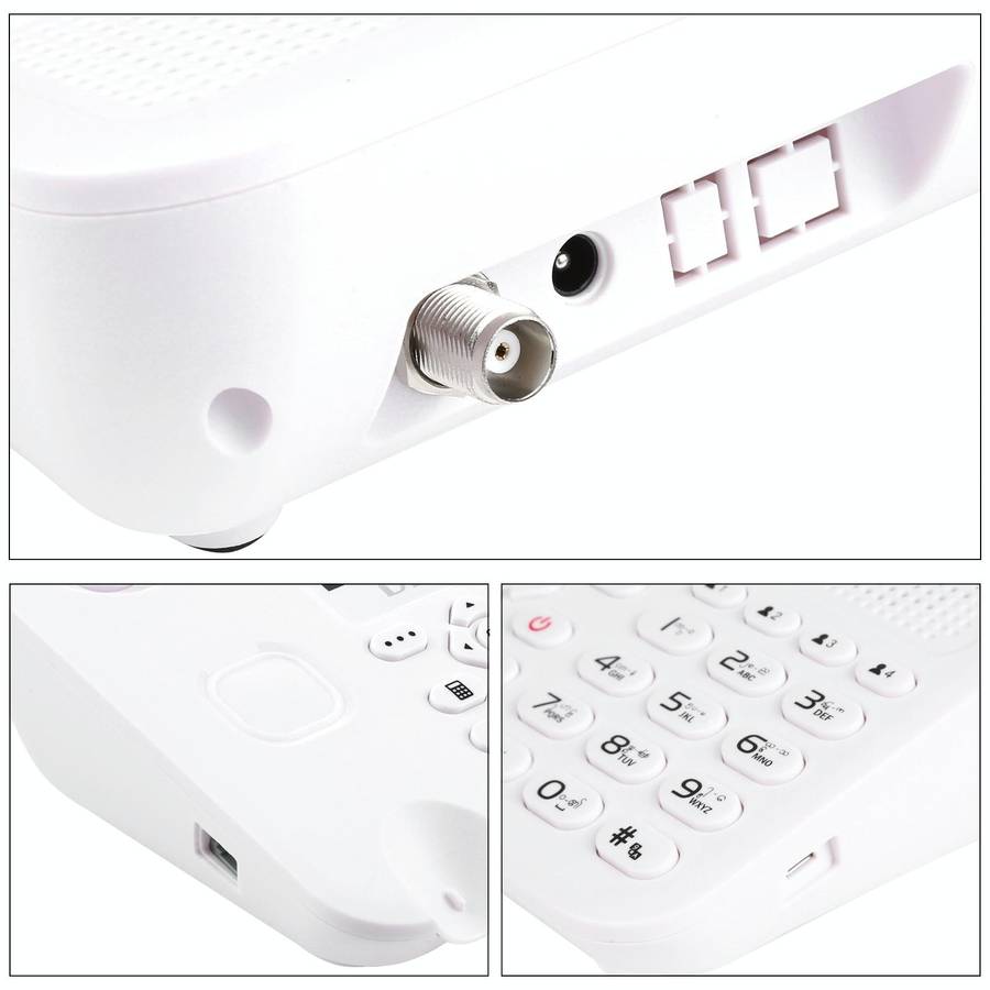 ZT9000 2.4 inch TFT Screen Fixed Wireless GSM Business Phone, Quad band: GSM 850/900/1800/1900Mhz...