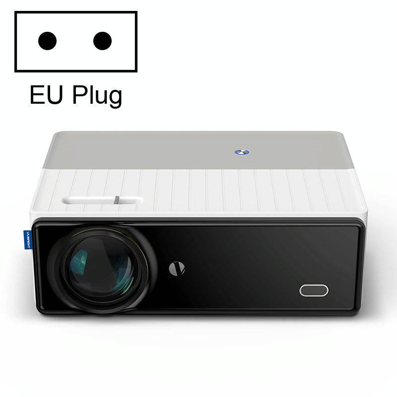 VIVIBRIGHT D5000 1920x1080P 420ANSI 6000Lumens LCD + LED HD Digital Projector, Android 9.0 EU Plug