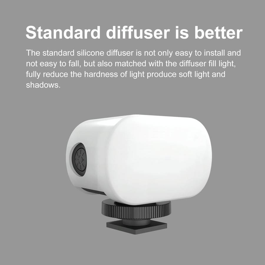 PULUZ Live Broadcast Video LED Light Photography Beauty Selfie Fill Light with Switchable 6 Color...