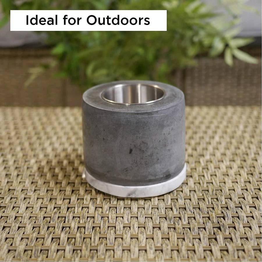 Outdoor Table Heating Pit Alcoholic Fireplace Indoor Heating Stove(Deep Gray)