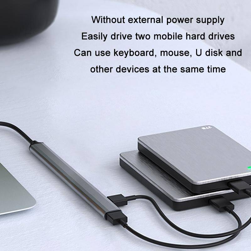7 in 1 USB3.0 Docking Station Laptop Multifunctional HUB(USB Interface)