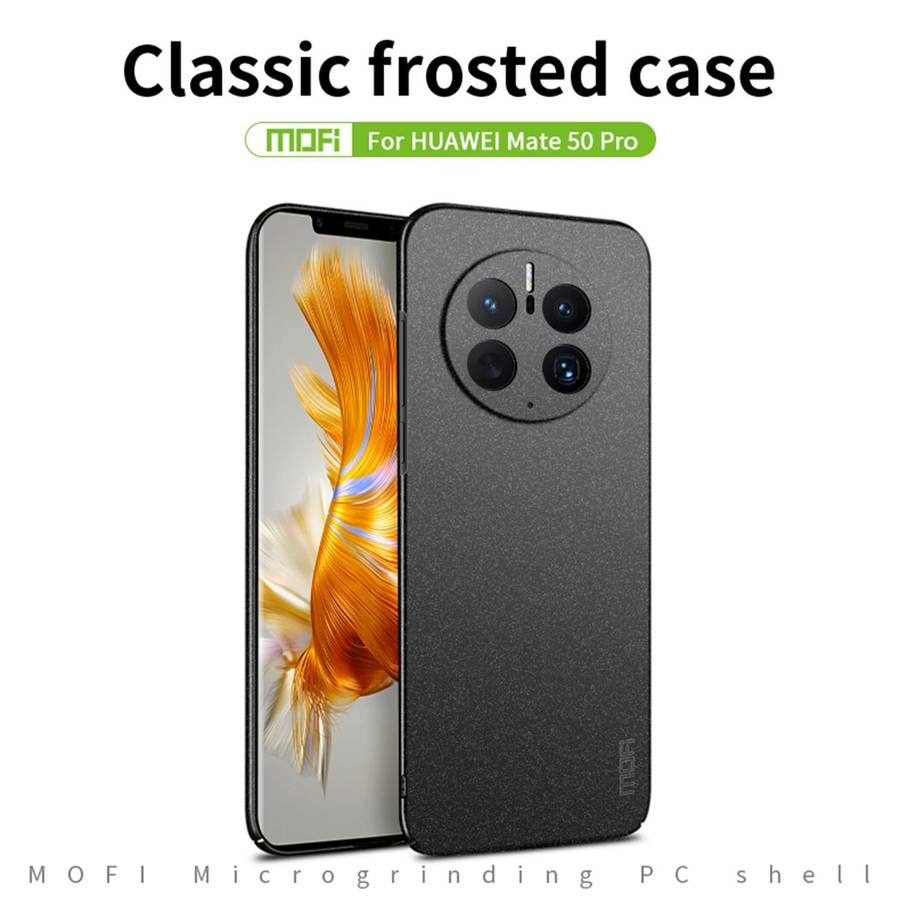 For Huawei Mate 50 Pro MOFI Fandun Series Frosted Ultra-thin PC Hard Phone Case(Green)