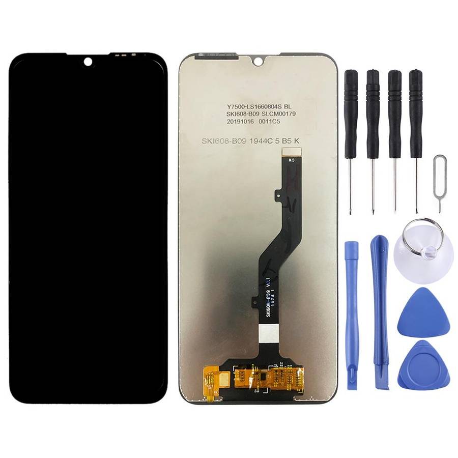 OEM LCD Screen for ZTE Blade A7 (2020) / A5 (2020) with Digitizer Full Assembly (Black)