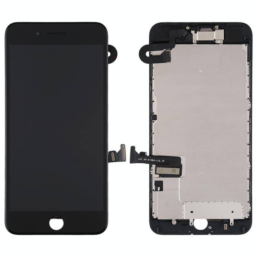 TFT LCD Screen for iPhone 7 Plus with Digitizer Full Assembly include Front Camera (Black)