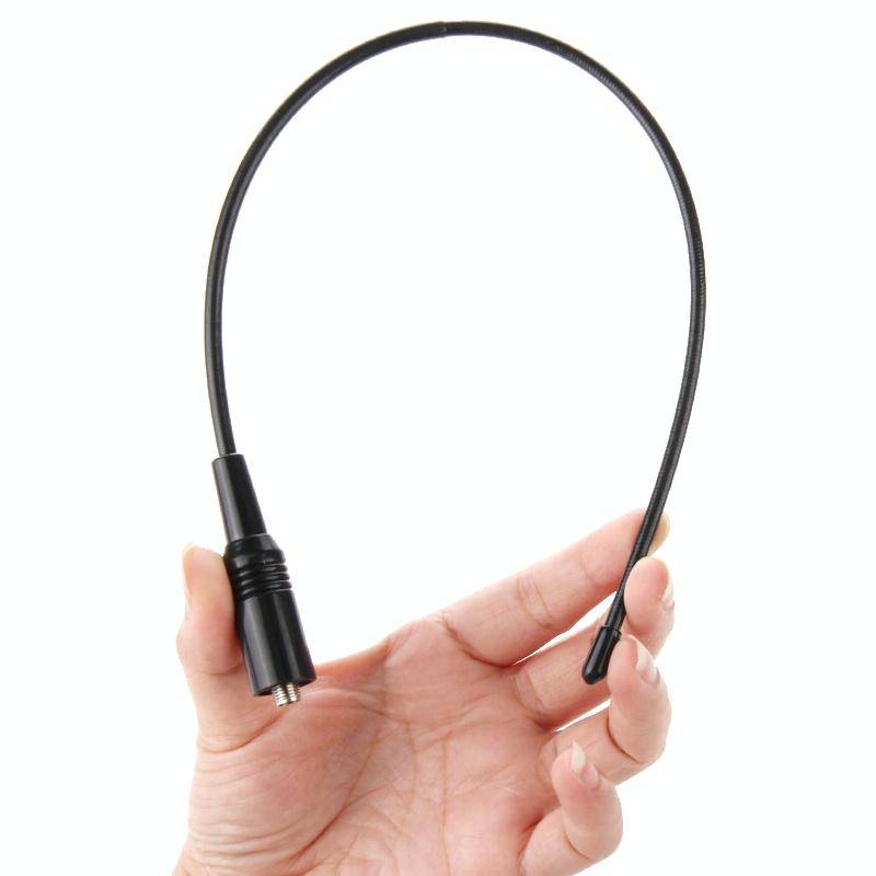 NAGOYA NA-771 144/430MHz Dual Band Flexible Spring Whip SMA-F Handheld Radio Antenna for Walkie T...