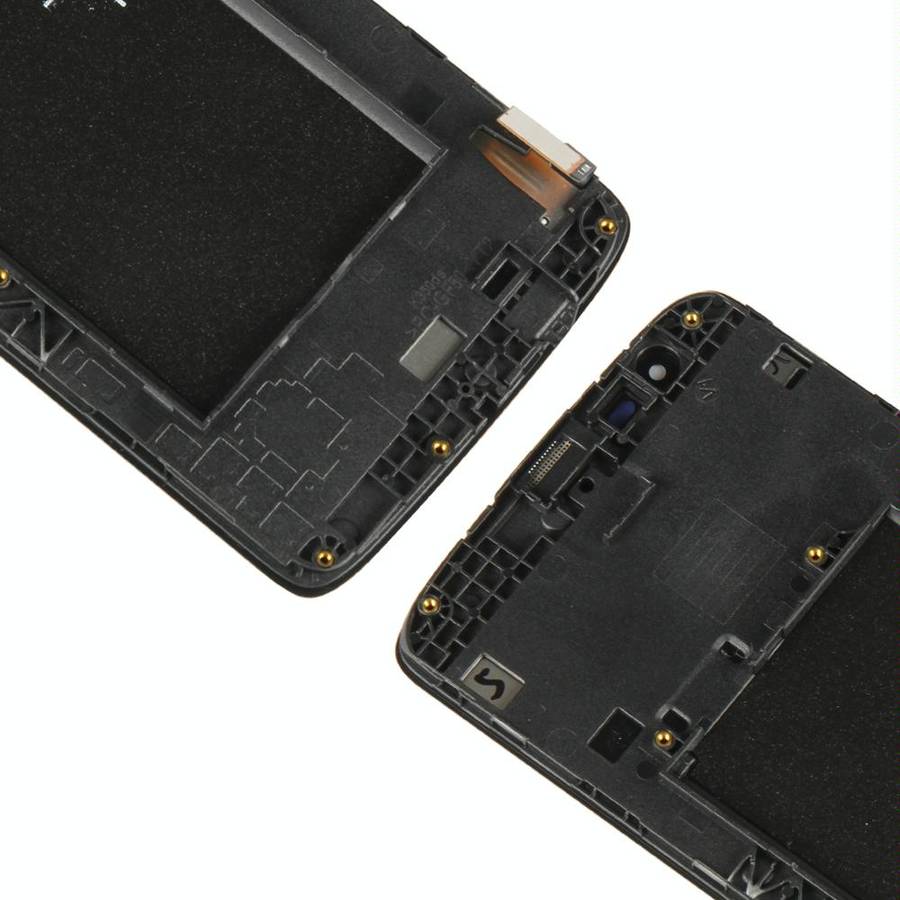TFT LCD Screen for LG K8 (2016)Digitizer Full Assembly with Frame(Black)