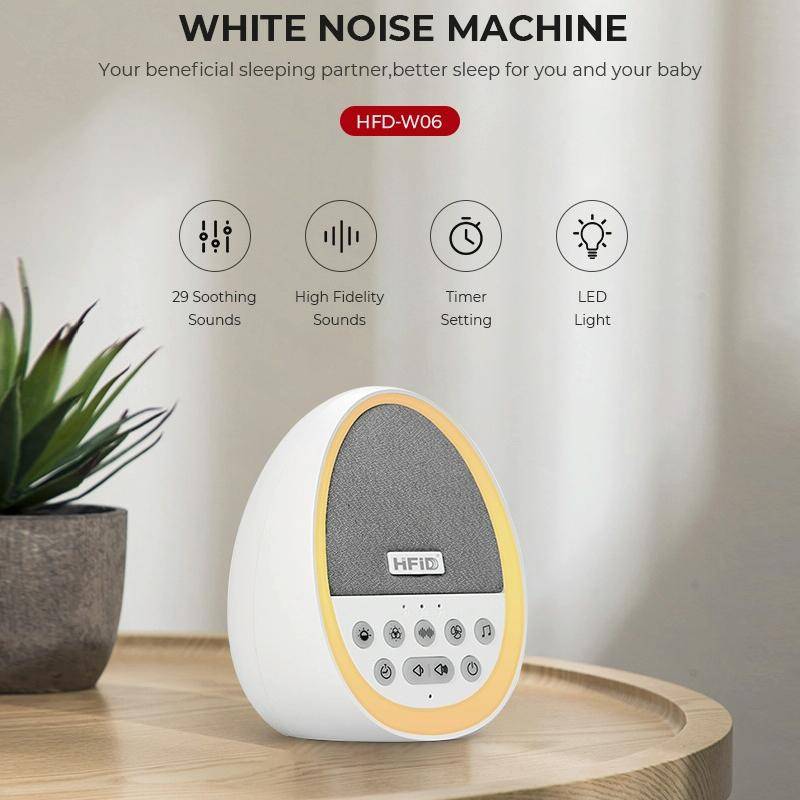 HiFiD Intelligent White Noise Baby Soothing Sleep Aid Device Prenatal Education Instrument(White)