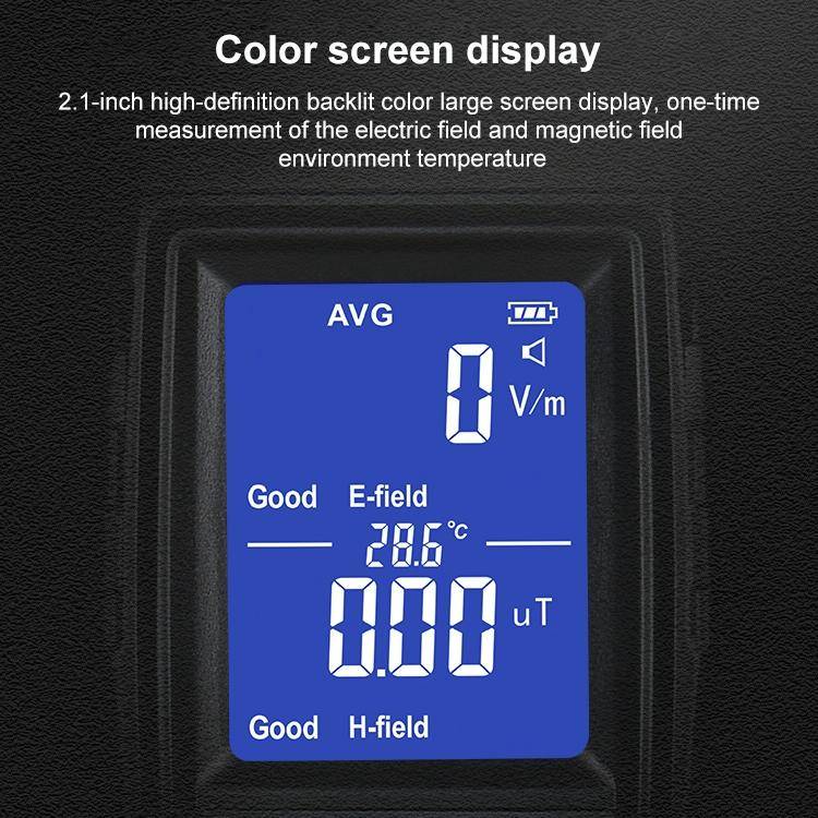 Wintact WT3121 Electromagnetic Radiation Tester Household Appliances Radiation Detector Electroma...