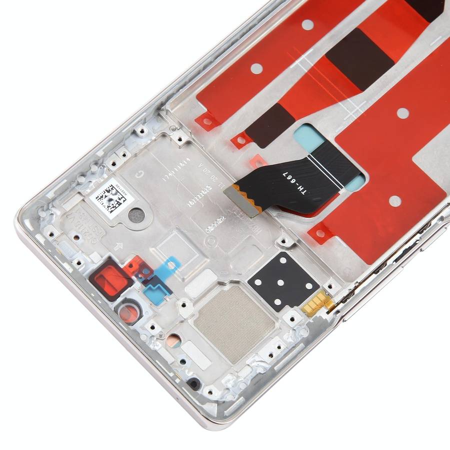 Original LCD Screen For Honor 60 Digitizer Full Assembly with Frame(Gold)