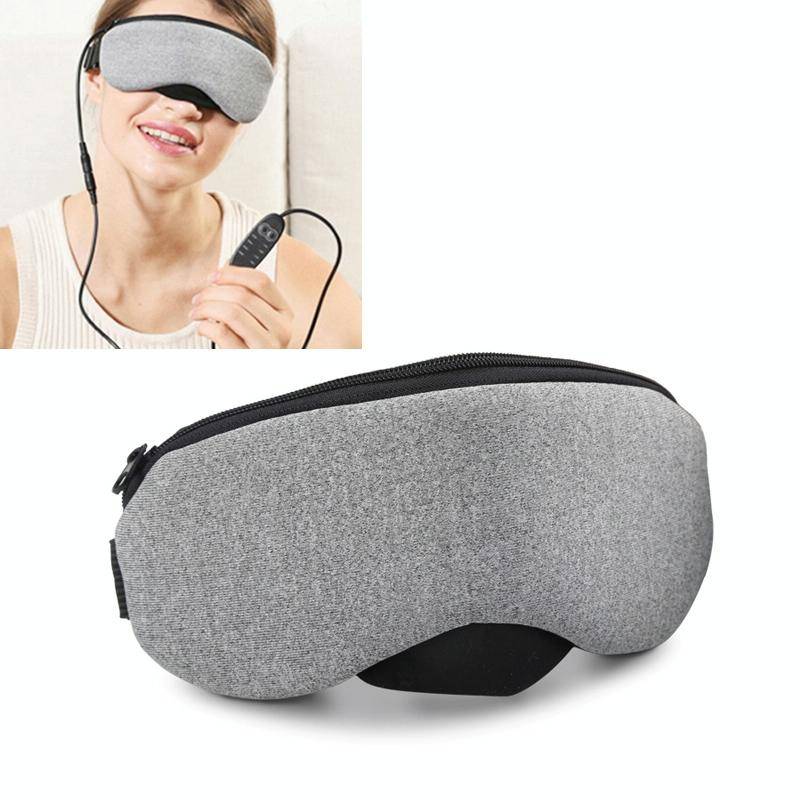 USB Charging Heating Steam Sleep Eye Mask (Grey)