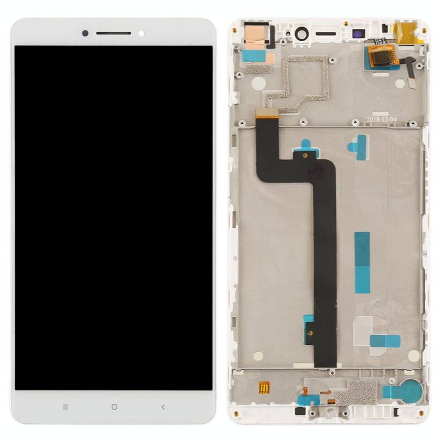 TFT LCD Screen for Xiaomi Mi Max Digitizer Full Assembly with Frame(White)