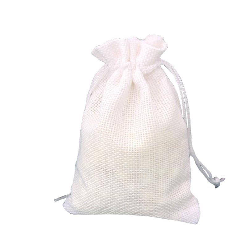 50 PCS Multi size Linen Jute Drawstring Gift Bags Sacks Wedding Birthday Party Favors Drawstring ...