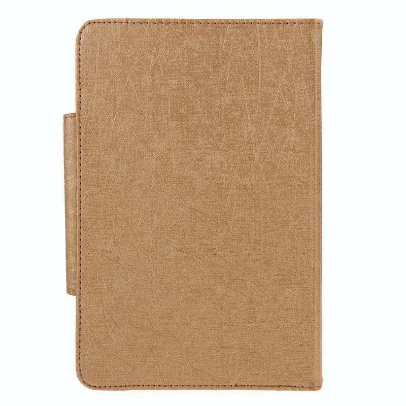 Universal Leather Tablet Case with Separable Bluetooth Keyboard and Holder for 7 inch Tablet PC(B...