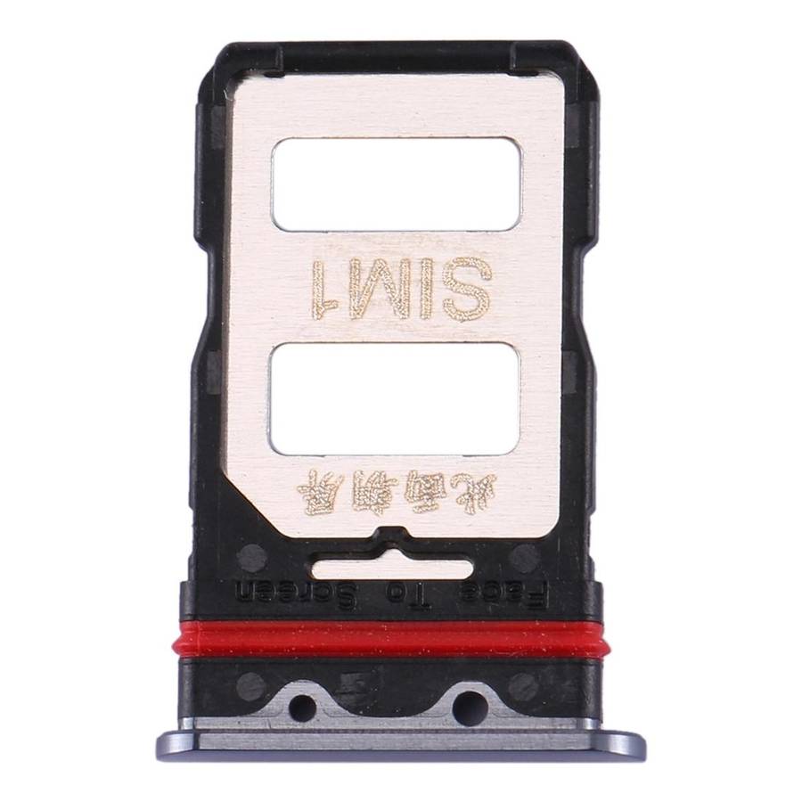 SIM Card Tray + SIM Card Tray for Xiaomi Redmi K30 Pro(Black)