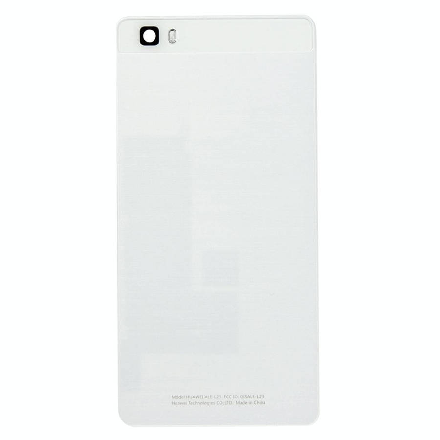 For Huawei P8 Lite Battery Back Cover(White)