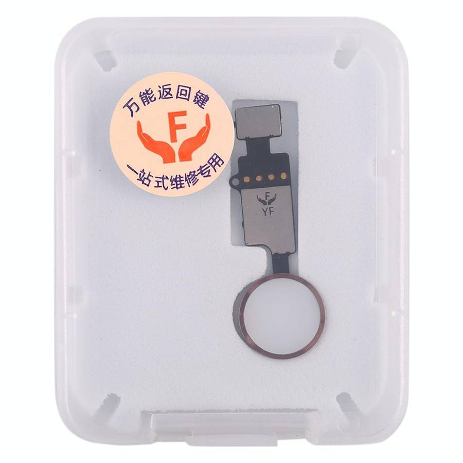 Home Button (3rd ) with Flex Cable (Not Supporting Fingerprint Identification) for iPhone 8 Plus ...