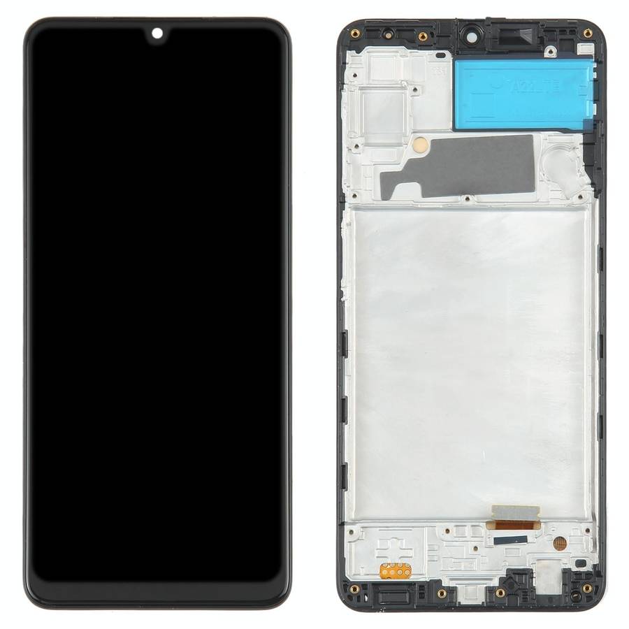For Samsung Galaxy A22 4G SM-A225 OLED LCD Screen Digitizer Full Assembly with Frame