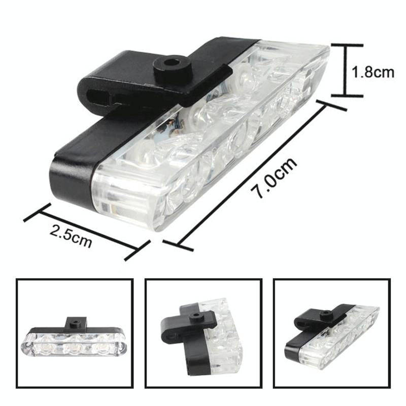 4 in 1 Car 12LEDs Grille Flash Lights Warning Lights with Wireless Remote Control, Color:Red Blue