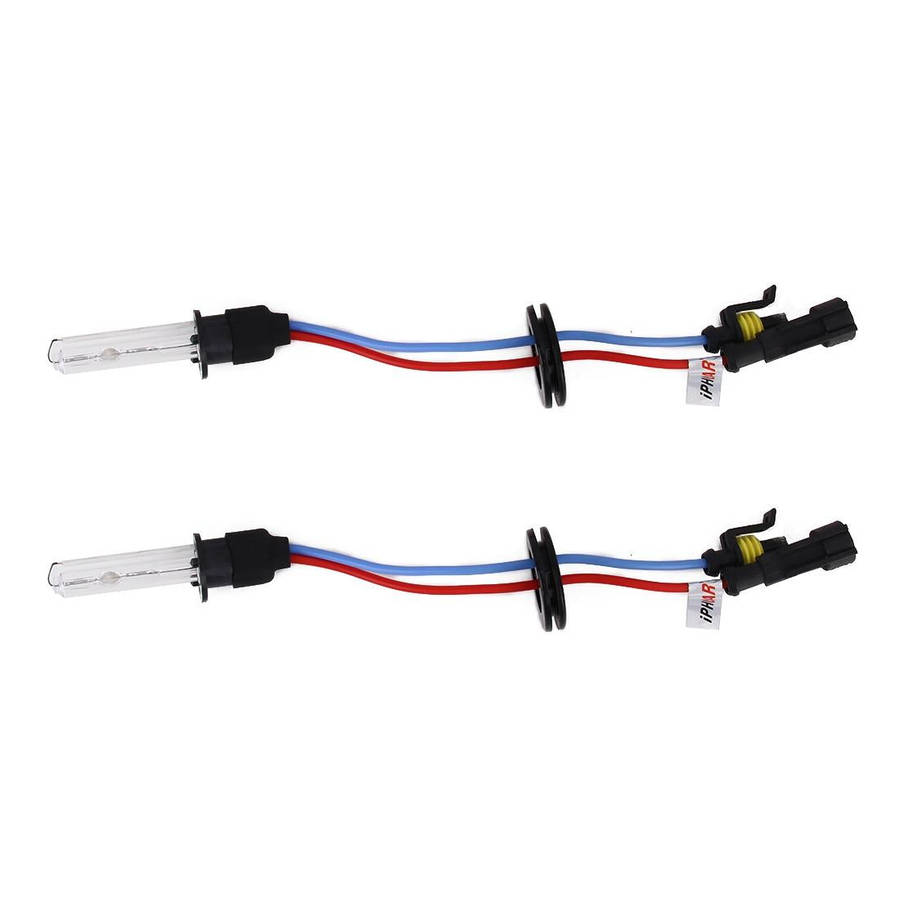 IPHCAR G262 H1 3.0 inch 12V Bi-Xenon Projector Lens Headlight with Exquisite Angle Eyes Decoratio...