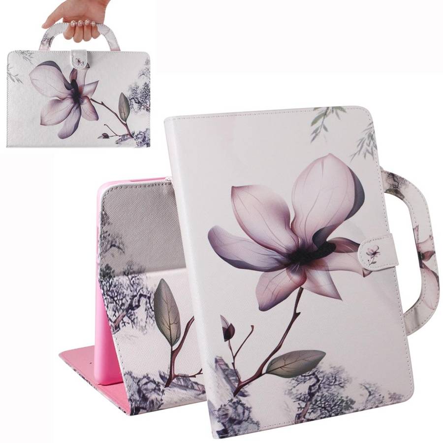 Magnolia Pattern Horizontal Flip Leather Case for iPad Mini(2019) / Mini 1 / 2 / 3 / 4, with Hold...