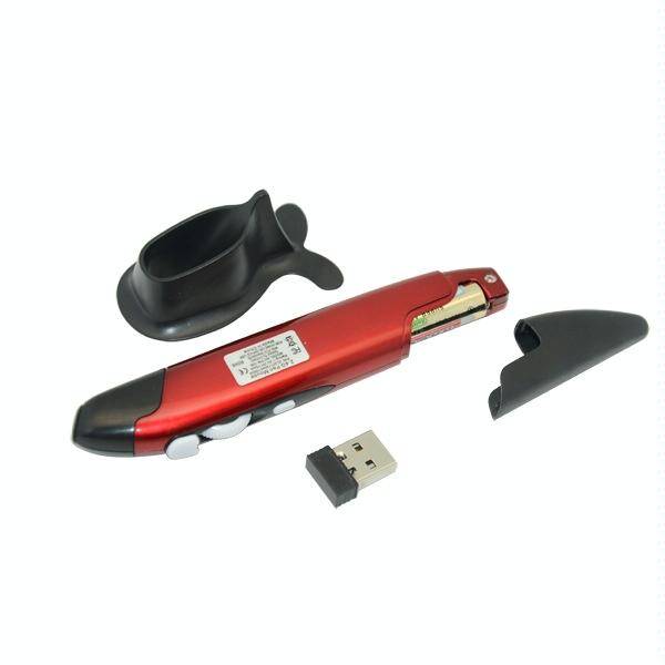 PR-03 2.4G USB Receiver Adjustable 1600 DPI Wireless Optical Pen Mouse for Computer PC Laptop Dra...