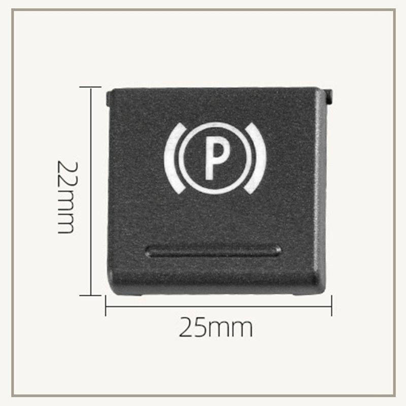 For BMW 7 Series Auto Parking Switch Cover Handbrake P Key Button 6131 6949 933-1