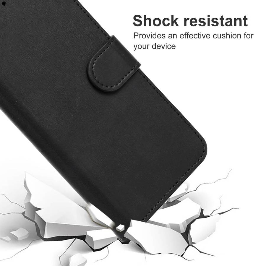 For Huawei P20 Leather Phone Case(Black)