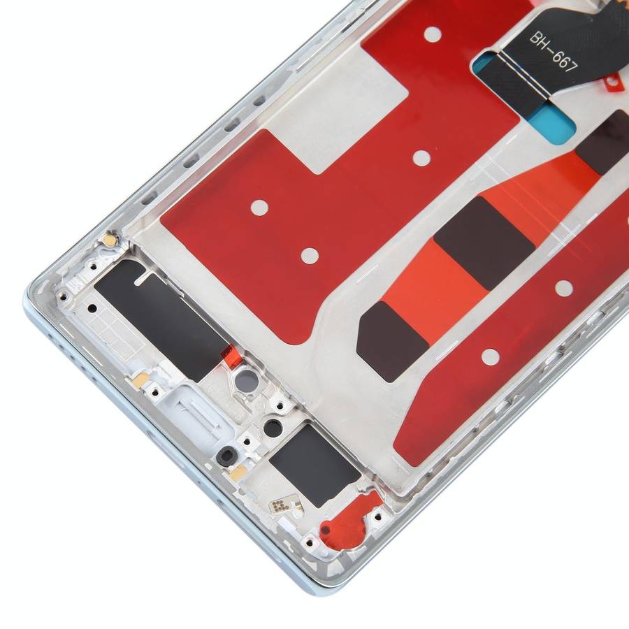 Original LCD Screen For Honor 70 Digitizer Full Assembly with Frame(Blue)