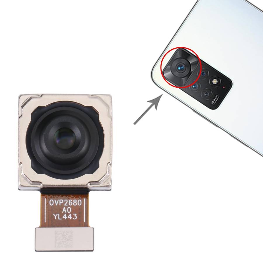 For Xiaomi Redmi Note 11 Pro China / Note 11 Pro+ 5G / 11i / 11i HyperCharge 5G Back Facing Camera