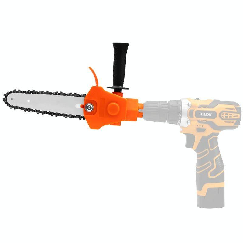 HILDA Portable Pruning Electrical Chain Saws, Specification: 6 inch Orange