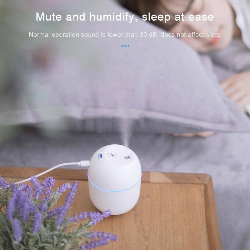 Disinfecting Humidifier USB Home Silent Bedroom Large Capacity Desktop Aroma Diffuser(Pink)