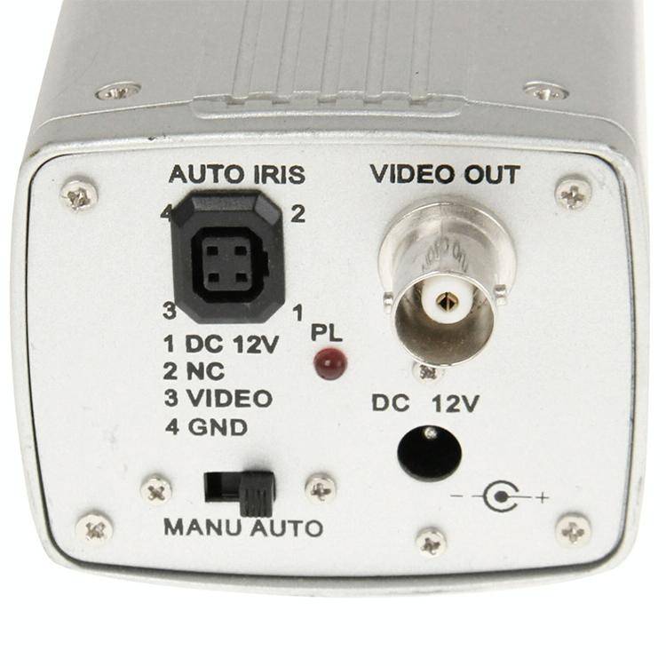 1 / 3 inch Sony 420TVL Box Camera Color CCD with Low Illumination CCTV Standard Camera