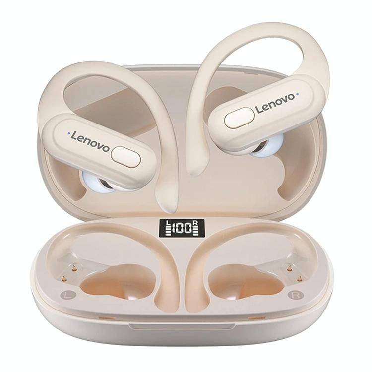 Lenovo XT60 Bluetooth 5.3 Ear-mounted Sports Wireless Bluetooth Earphone (White)