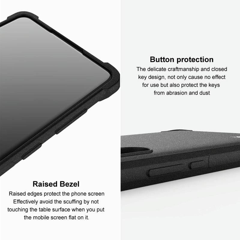 For ZTE nubia Red Magic 8 Pro 5G imak Shockproof Airbag TPU Phone Case(Matte Grey)