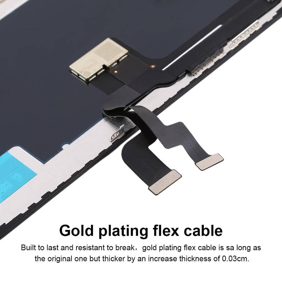 JK TFT LCD Screen for iPhone XS with Digitizer Full Assembly(Black)