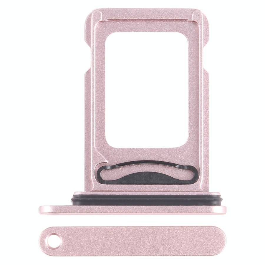 For iPhone 15 Plus SIM + SIM Card Tray (Pink)