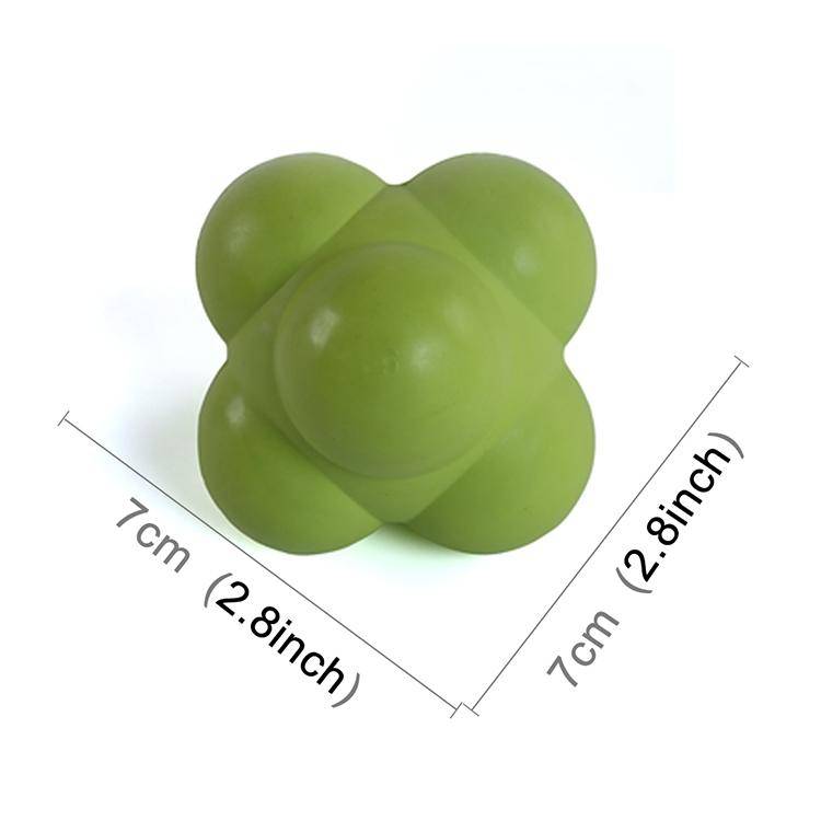 Hexagonal Reaction Ball Quickness and Agility Training Ball, Training Hand and Eye Coordination(G...