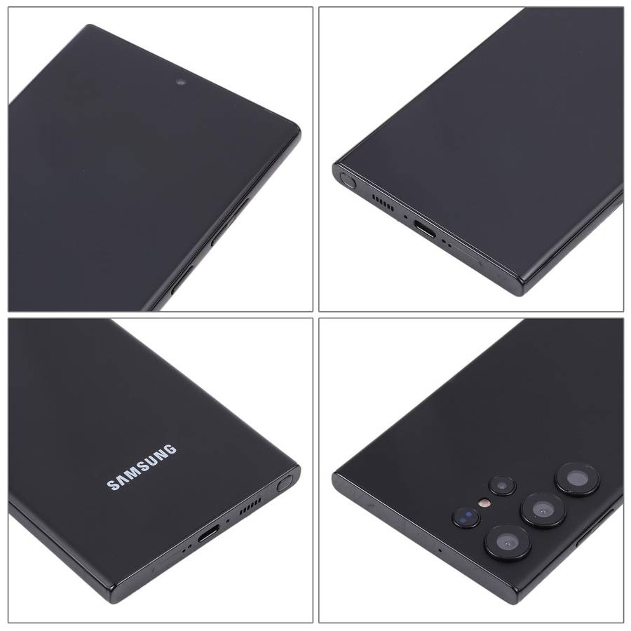 For Samsung Galaxy S23 Ultra 5G Black Screen Non-Working Fake Dummy Display Model(Black)