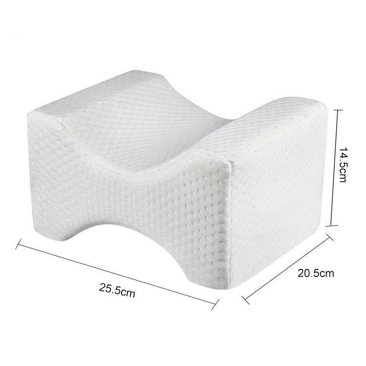 Orthopedic Memory Foam Knee Wedge Pillow for Sleeping Sciatica Back Hip Joint Pain Relief Contour...