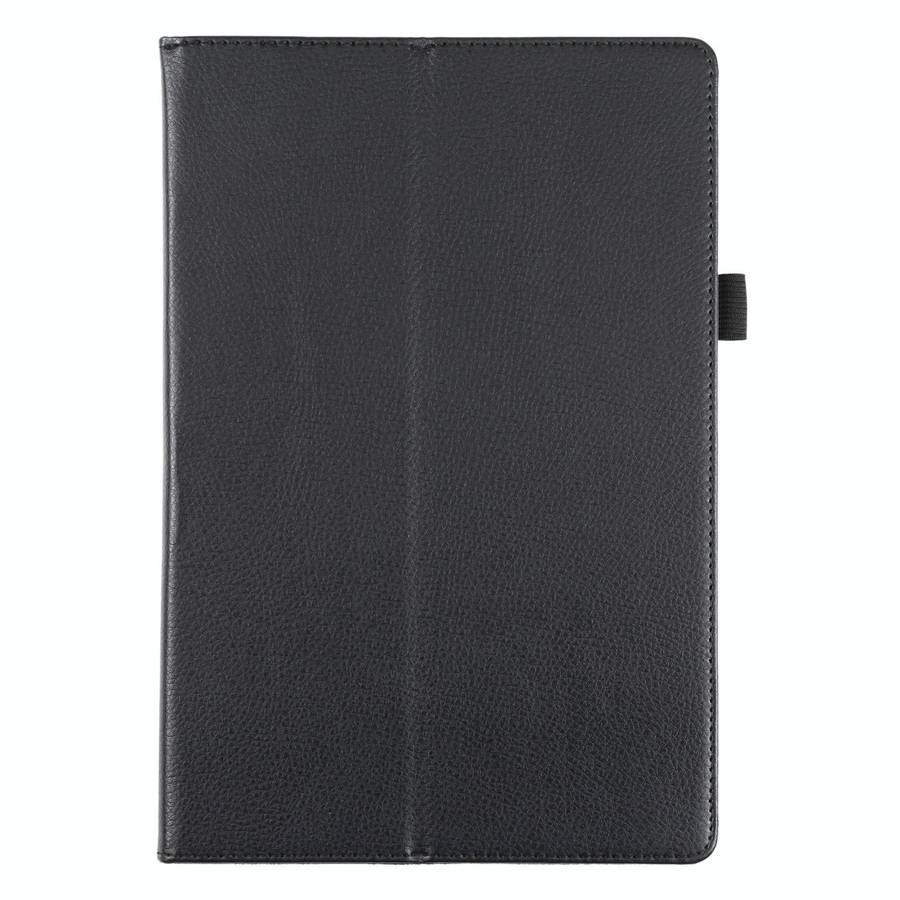 For Samsung Galaxy Tab A8 10.5 2021 Litchi Texture Solid Color Leather Tablet Case(Black)