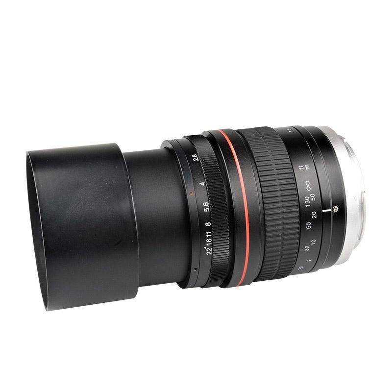 Lightdow 135mm F2.8 Full-Frame Telephoto Lens Fixed-Focus Landscape Lens