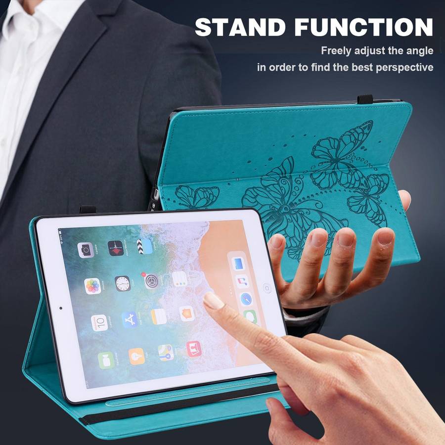 For Lenovo Tab M8 HD TB-8505F 8505X / M8 FHD 8.0 Embossed Butterfly Pattern Horizontal Flip Leath...