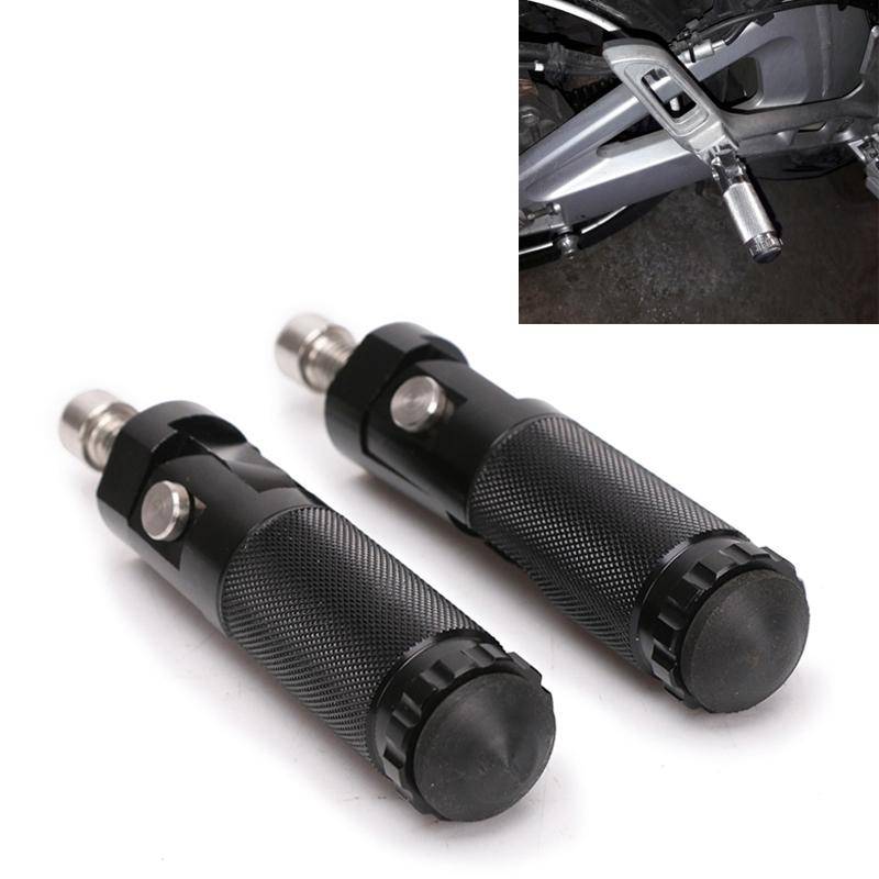 Speedpark 1 Pair Universal Folding Footrests Footpegs Foot Rests Pegs Rear Pedals Set 8mm Install...