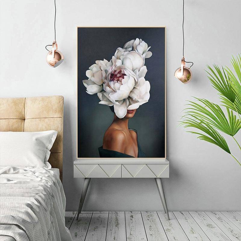 Creative Wall Art Printing Canvas Frameless Home Bedroom Decoration Painting, Size:1015cm(2)