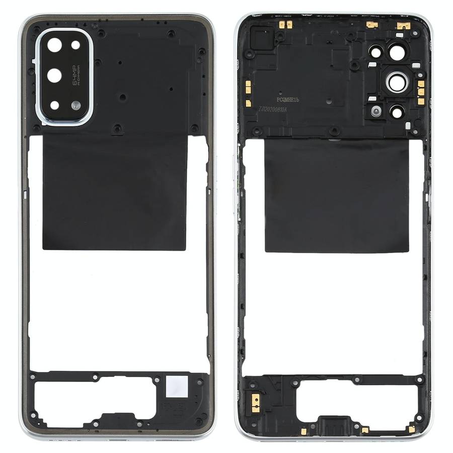 For OPPO Realme X7 Back Housing Frame (White)