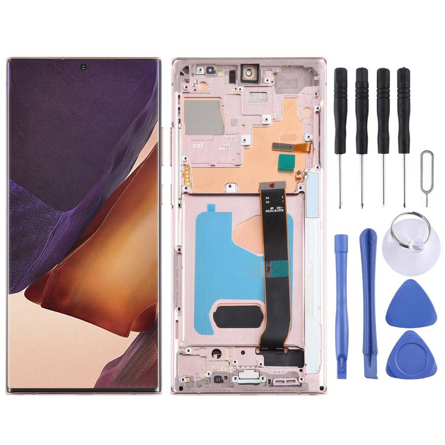For Samsung Galaxy Note20 Ultra 4G Original Super AMOLED LCD Screen Digitizer Full Assembly With ...