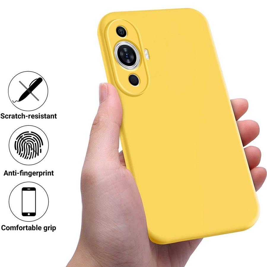 For Huawei Nova 11 Pro / 11 Ultra Solid Color Liquid Silicone Dropproof Full Coverage Protective ...