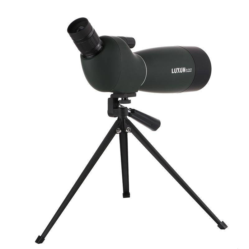 LUXUN 25-75x70 Outdoor High-definition Night Vision Bird Watching Astronomical Telescope(Dark Green)