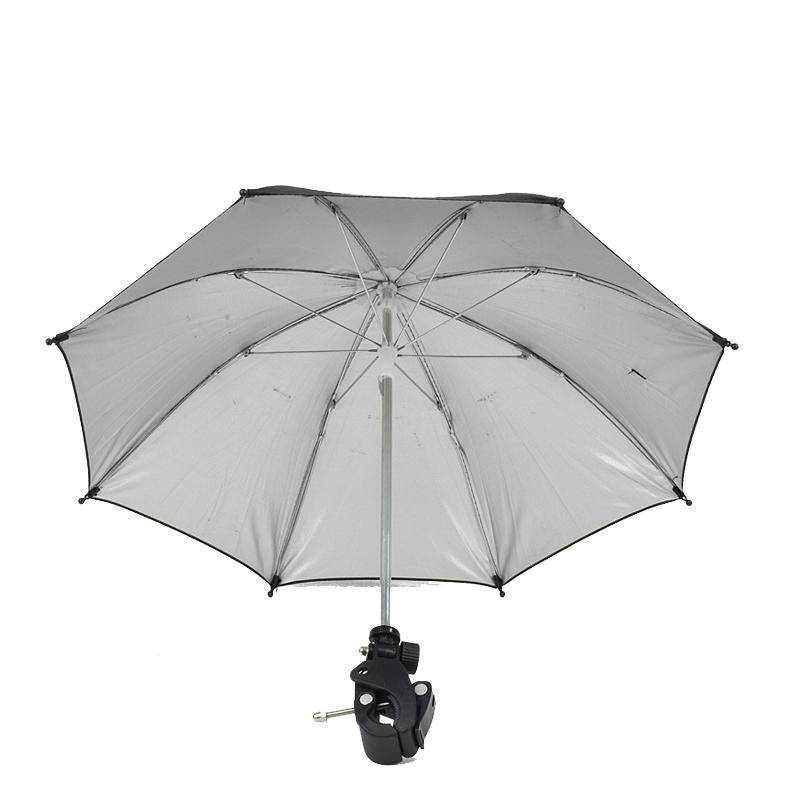 50cm Camera Umbrella Sunshade Adjustable Mobile Phone Parasol With Clip