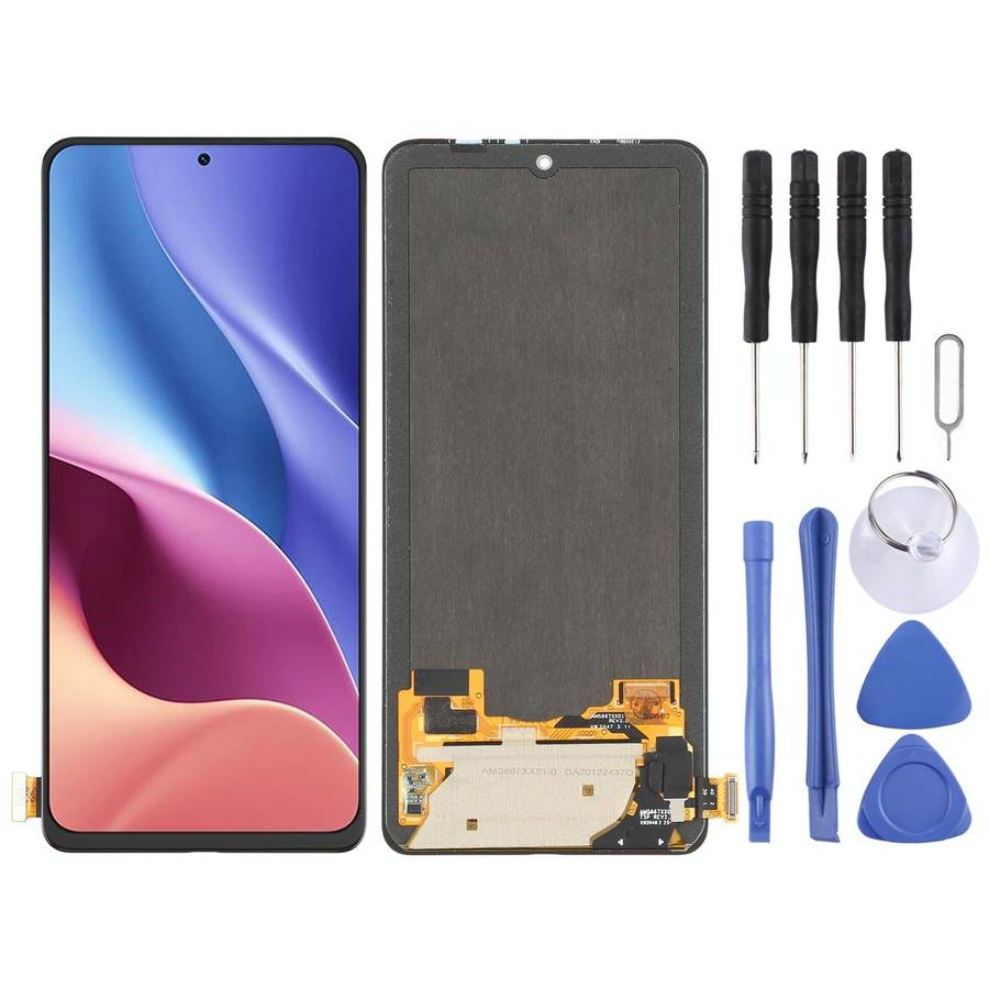 Original Super AMOLED Material LCD Screen and Digitizer Full Assembly for Xiaomi Redmi K40 Pro / ...